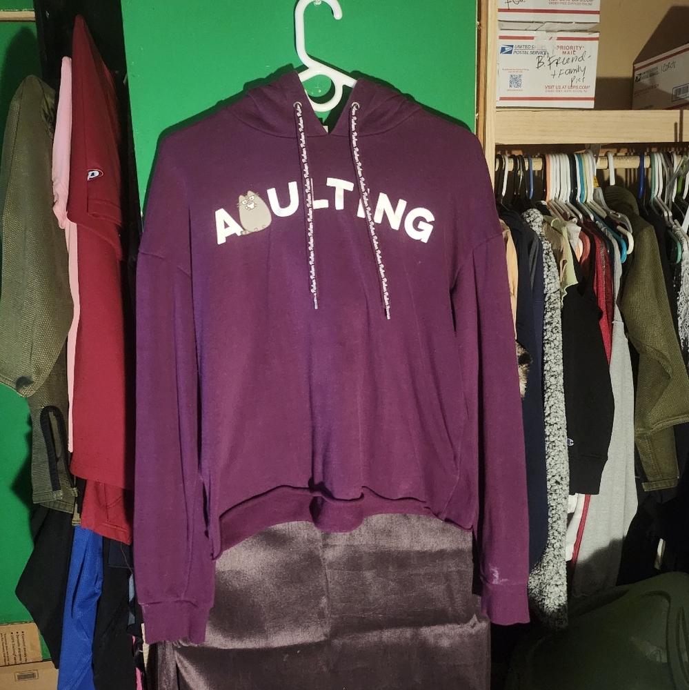 Purple Adulting Hoodie